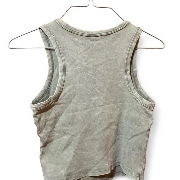 Nashville Sunflower Graphic Tank Top - Olive - Picture 2 of 4